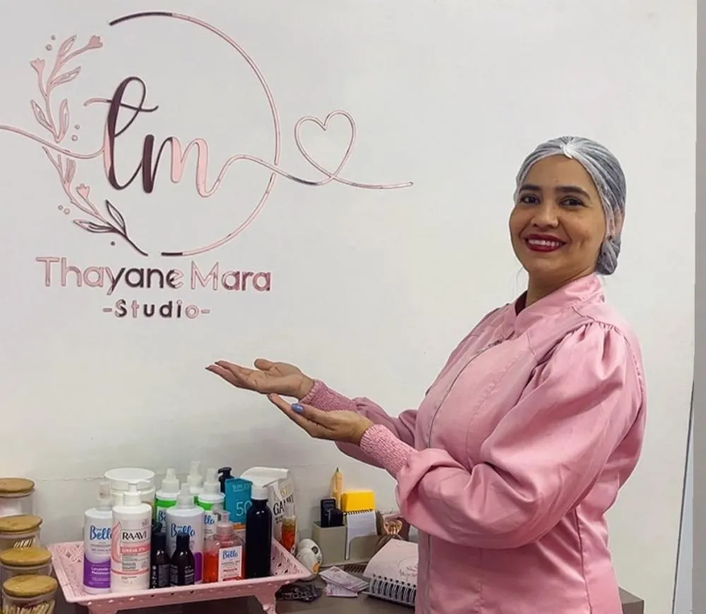 Thayane encontrou no curso de massagista , o ponto de partida para uma nova trajetória | Foto: Arquivo Pessoal